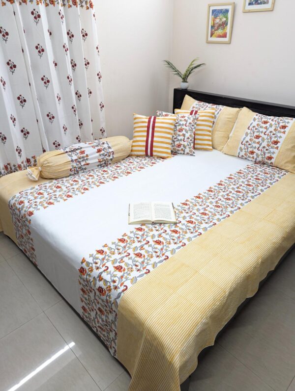 Soft Twill Cotton Bedsheet made by pure cotton.