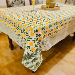 Exclusive premium Hand block Table Cloth