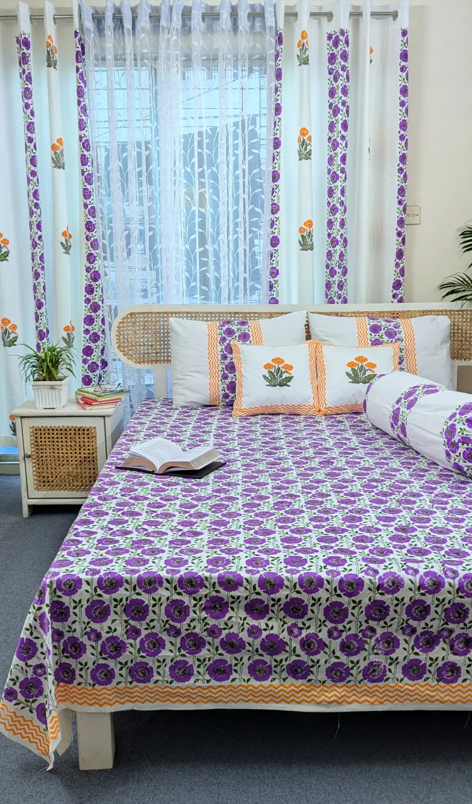 Handblock Premium BedCover (2)