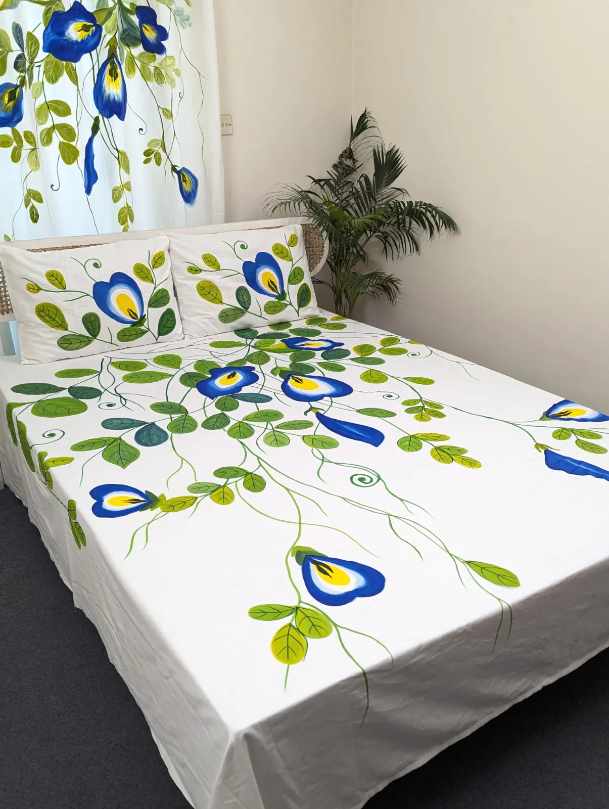 Handpaint premium Bedsheet (2)