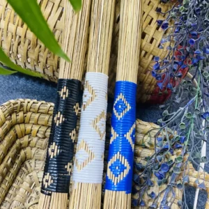 Artisan Shola Broom – Premium Build & Decorative Binding - 30 Inch Handmade Dust Cleaning Broom | Strong Plastic Bind & Lightweight Design