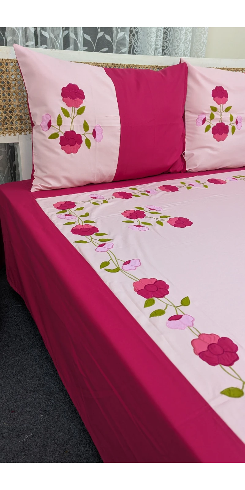 APPLIQUE PREMIUM BEDSHEET (16)