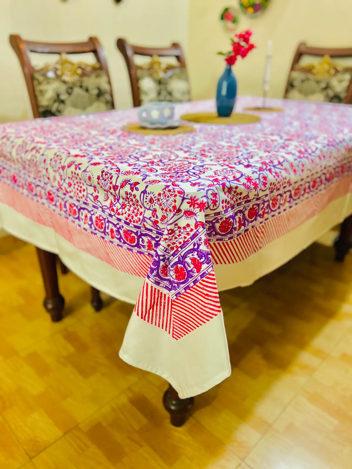 Handblock Print Table Cover (1)