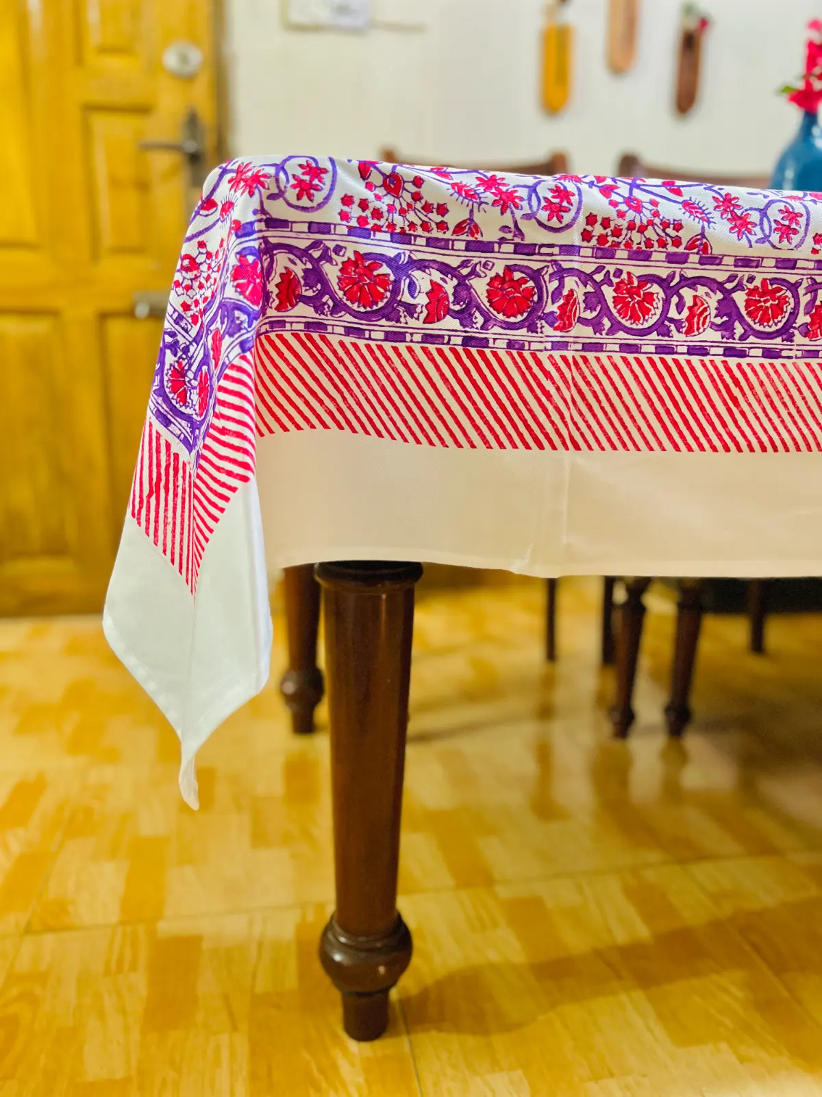 Handblock Print Table Cover (2)