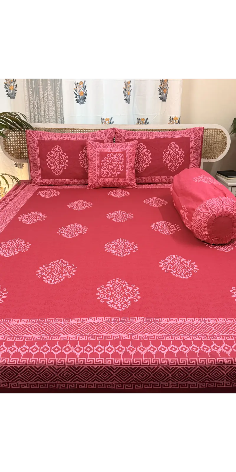 Premium Cotton Handblock Bedding Set (19)