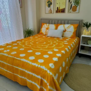Handmade Premium Twill Cotton Batik Bedsheet | Soft and Comfortable - TDB0008