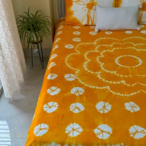 Handmade Premium Twill Cotton Batik Bedsheet | Soft and Comfortable - TDB0008