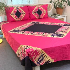 Export Quality Handmade Batik Cotton Bedding Set | Soft and Comfortable - TDB0015