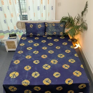 Handmade Premium Batik Cotton Bedsheet | Soft and Comfortable