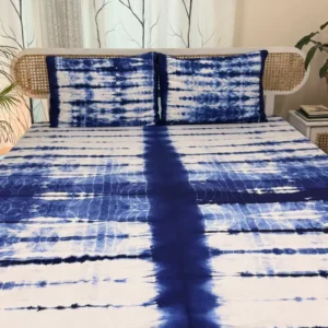 Handmade Premium Batik Cotton Bedsheet | Soft and Comfortable