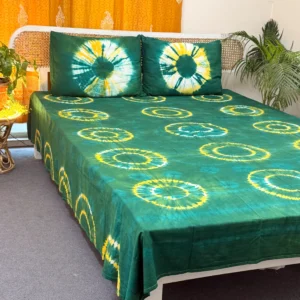 100% Cotton Handmade Batik Bedsheet | Soft and Comfortable | TDB0026